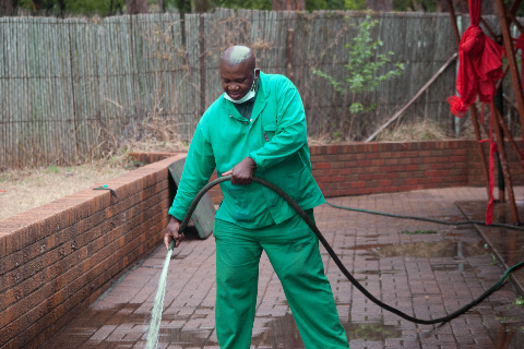 Outdoor cleaning